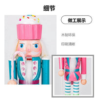 Wooden Nutcracker Soldier Christmas Decoration 25/30cm