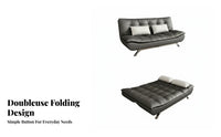 Foldable Design two-in-two-in-two-in-singleUse Folding Settee Multi-Functional changeable Sofa Space-Saving Sleeper Couch Modern & aesthetic for Apartment Dwellers, Students, homeowners, Small areas, Home Office