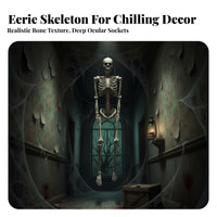 Full Body Skeleton Decoration Easy to Hang Hanging Skeleton Ornament for Yard