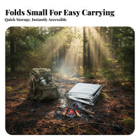 Retains Body Heat Foil Space Blanket Waterproof Mylar Space Blanket Two-sidedSided Survival Equipment Reflective Surface for Campers, Survivalists, Initial Responders, Emergency Situations, Camping, Outdoor Activities, Hiking