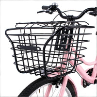 Electric Bike Front Basket Reinforced Cycle Gear Heavy Duty for Travel
