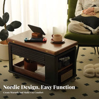 Wheeled C-Table Foldable Design Serving Cart Nordic design aestheticSaving for Students, Adults
