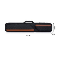 Cue Bag Multiple Pockets Sports Gear Padded Protection