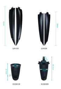 欧版小龟王电动车摩托车全套外壳灯具内壳PP件白色烤漆件配件包邮
