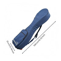 Wheeled Pipa Case Shoulder Straps Pipa Carrying Bag Carry Handles   Carrying Bag for Storage