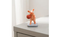 Resin Pig Figurine with Basketball Cute Pig Figurine Small Ornament Funny for Collectors
