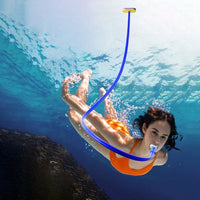 Dry Snorkel Set for Adults Swimming Diving Equipment with Breathing Tube