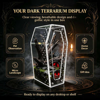 Acrylic Reptile Habitat Transparent Small Pet Breeding Box