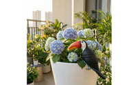Resin Toucan Colorful Toucan Ornament Detailed for Balconies, Patios