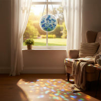 Light-Catching Colorful Bird Window Decor Vibrant Bird Sun Catcher Decorative Acrylic Sun Catcher Artistic for Sunny Room