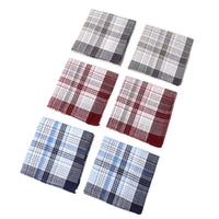 Cotton Plaid Handkerchief Thin Cotton Handkerchief Absorbent