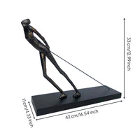 Abstract Sculpture Unique Decorative Sculpture Creative for Bookshelf
