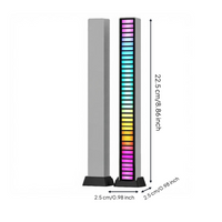 RGB sound-reactive gaming light bar