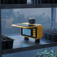 Solar Trickle Irrigation Timer Tooltool-Less Installation Automatic Watering