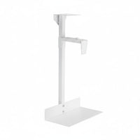 Hanging Computer Case Holder Space Saving Under Desk Mount Easy Installation Adjustable Computer PC Enclosure Bracket for PC Setup