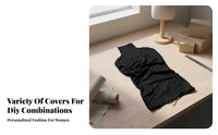 DIY Mannequin Torso Cover Decorative Mannequin Torso Material Cover Multiple Styles Available for Seamstresses, Boutique Owners, Shop Window