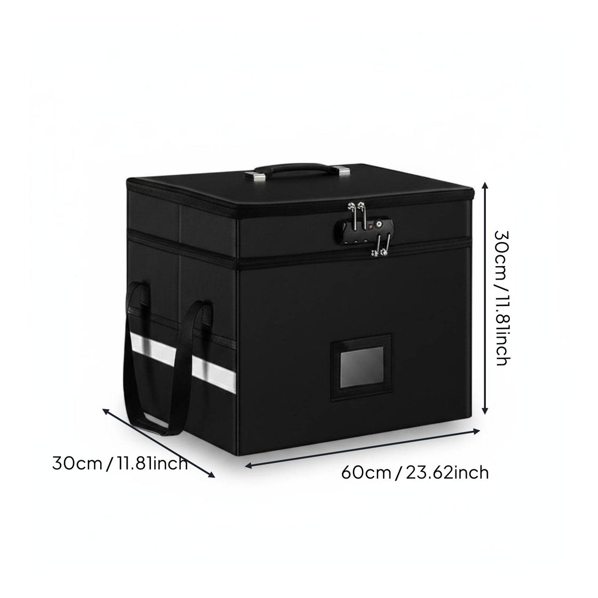 Fireproof Document Storage Case Detachable Portable File Cabinet Large Capacity