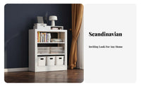 Multi-Layer Bookshelf Easy Assembly Unrestrictedstanding Book Rack Rust-Proof