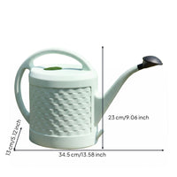 Long Spout Watering Can Spray Head Plastic Watering Can Wide Opening for Home