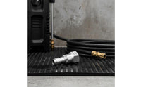 Self-Locking Pressure Washer Hose Swivel Joint Leak Leakproof Pressure Washer Swivel Fitting Heavy Duty Anti-Tangle Hose Joint for Car Washing