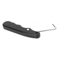 Folding Skate Lace Tightener Plastic Handle Ice Skate Lace Tightener Curved Hook