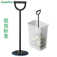 可零售跨境热销园艺工具厨房垃圾压缩机多功能金属手动压垃圾桶