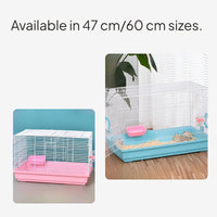Hamster Enclosure, Spacious, Chew-Resistant, Easy Clean