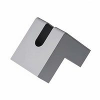L-Shaped Tissue Box Modern Minimalist Style Desktop Napkin Case Space Saving Corner Tissue Holder for Bedroom
