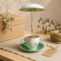 Teacup Bird Feeder Unique Tea Cup Feeder Long-Lasting for Yard