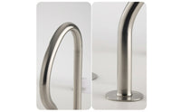 2 Pieces Rustproof Swimming Pool Handrail Inground Pool Handrail Corrosion-Resistant Grab Bar Easy to Install for Swimmers, Hotel Operators