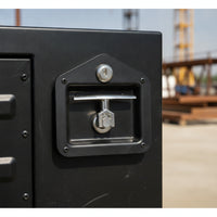 Keyed T-Handle Latch with Keys Flush-Mount T-Handle Lock Corrosion-Resistant Door Lock with Keys Long-Lasting for RV