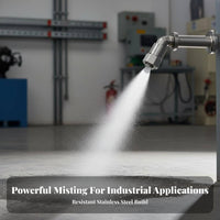 Built-in Filter Low Pressure Atomizing Nozzle Stainless Steel Misting Nozzle Precision Machined for Humidification