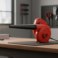Electric Dust Blower Powerful Air Stream Handheld Air Blower Pure Copper Motor for Workshop, Job Site, Garden