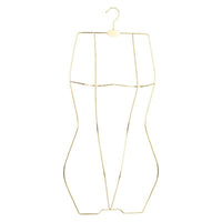 Slim Swimsuit Hanger Lightweight Bikini Hanger Minimalist Space-Saving for Boutiques, Retailers, Store Display, Closet Organization