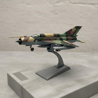 1:72 Scale MiG-21 Model Pre-Assembled 1/72 Scale MiG-21 Model Detailed Diecast Airplane for Aviation Fans, Collectors, Desk Decoration