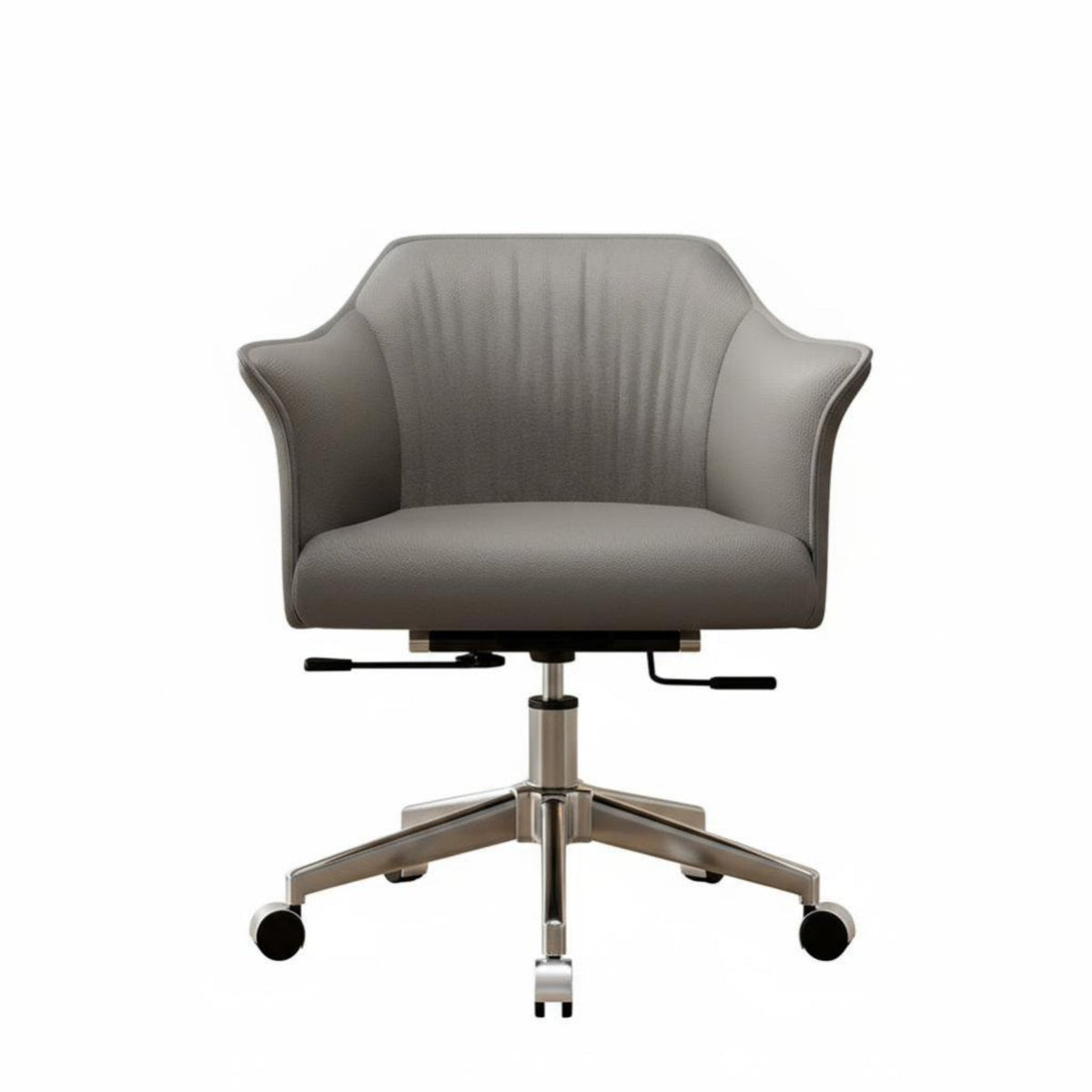 Upholstered rotate Chair Height Adjustable Upholstered Task Armchair Luxury Aesthetic Modern design for Students, Remote Workers