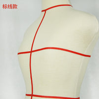 人台立体裁剪女可插针教学人台三分之一二分之一迷你小人台