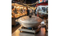 Aluminum Pan with Lid Versatile Flat Bottom Pan Flat-Bottom Griddle for Confectioners, Kitchen