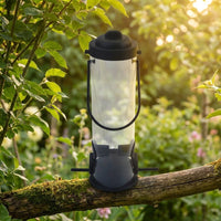 Hanging Bird Feeder with 2 Feeding Ports, Ornamental Outdoor Bird Feeder for Wildlife, Garden Decor Hanging Feeders