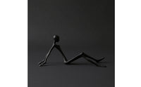 Modern Abstract Human Figurine Minimalist Decorative Sculpture Industrial Decorative Figurine Textured for Art Lovers, Homeowners, Office, Coffee Table, Entryway, Bedroom