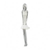 Shelf Sitter Minimalist Ornament Polished for Home Display