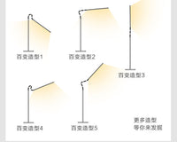 led落地灯超亮客厅卧室学习立式台灯落地护眼全光谱钢琴灯可伸缩