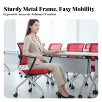Upholstered Folding Chair sturdyDuty Upholstered Folding Armchair for home residents