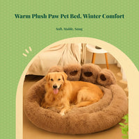Dog Bed, Warm Plush Sleeping Mat, Non-slip, Indoor Pet Bed