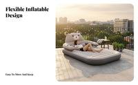 creatureShaped Lounger Lightweight Frameless Lounge Chair Comfortable Backrest
