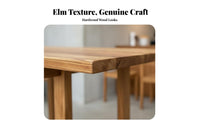 Wabi-Sabi Design Square Pedestal Table Retro Design Pedestal Table Stable Construction Indoor Furniture Sturdy Base for Interior Designers, Apartment Dwellers, Homestay, Coffee Shop, Cafe, Restaurant