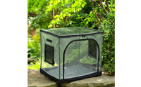 Reptile Enclosure Transparent Foldable Reptile Cage Foldable Bearded Dragon Cage for Temporary Housing