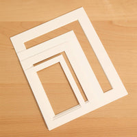 White Photo Mat Board Multiple Sizes Available Photo Frame Mat Premium Quality