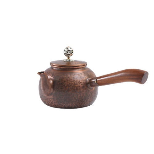 Copper Tea Kettle Compact Vessel Vintage for Collectors