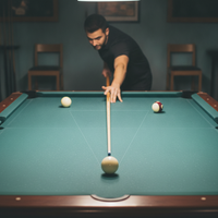 Ash Wood Billiard Cue Stick for Chinese Eight-Ball and Nine-Ball Pool